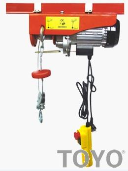 TOYO小型電動葫蘆吊鉤強度、韌性并存于一身